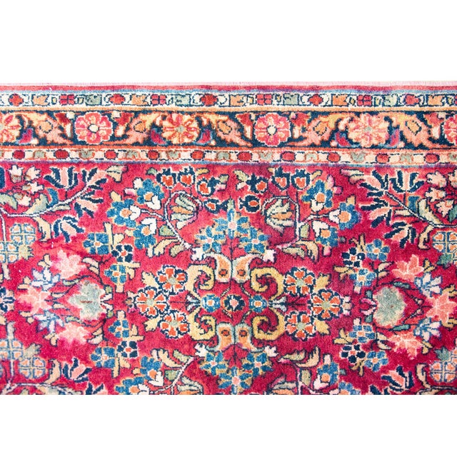 Early 20th Century Early 20th Century Persian Sarouk Runner For Sale - Image 5 of 15