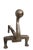 Early 20th Century Early 20th Century Pair Arts and Crafts Andirons For Sale - Image 5 of 12