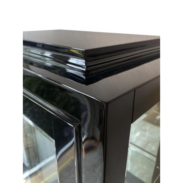 Art Deco 3-Sided Glazed Showcase For Sale - Image 6 of 10