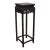 Vintage Oriental Asian Solid Carved Wood Plant Stand Side Table For Sale