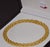 Roberto Coin Appassionata Solid 18k Yellow Gold Woven Collar Necklace – 77 Grams For Sale - Image 4 of 16