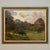 Framed Oil Painting on Canvas by Léon Dardenne (1865–1912), 'Pastoral Landscape With Shepherd and Grazing Cattle' Dated 1897 For Sale In Dallas - Image 6 of 17