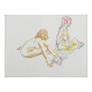 Sandra Orlovsky, Braids and Books, Original Artwork For Sale