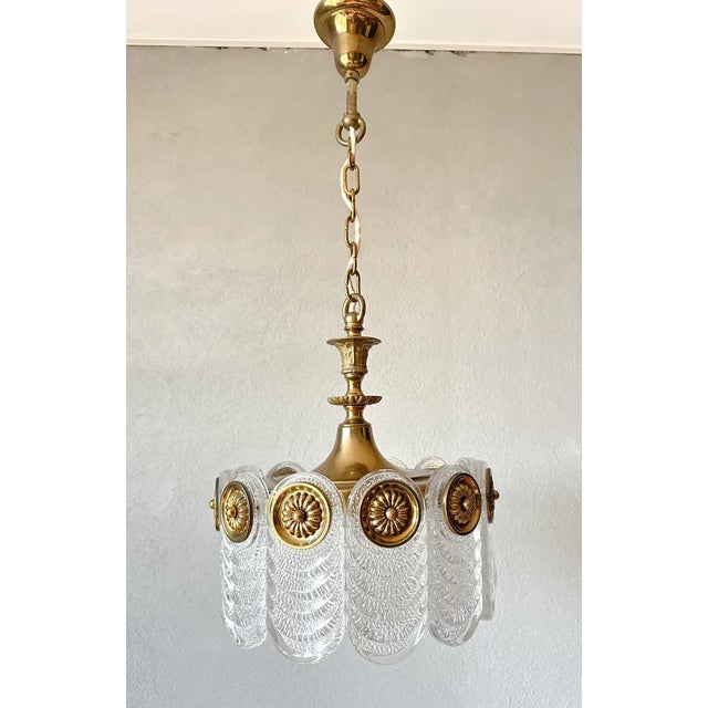 Vintage Chandelier from Kaiser Leuchten, 1970s For Sale - Image 4 of 11