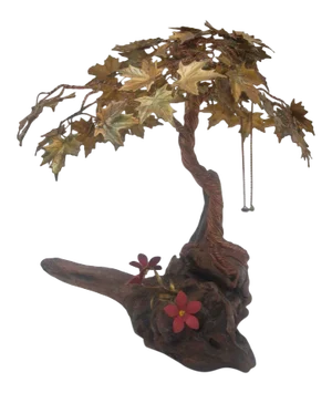 Tree With Swing Artisan Figurine