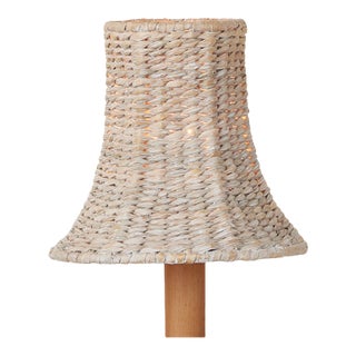 Currey & Company Bell Whitewashed Chandelier Shade For Sale