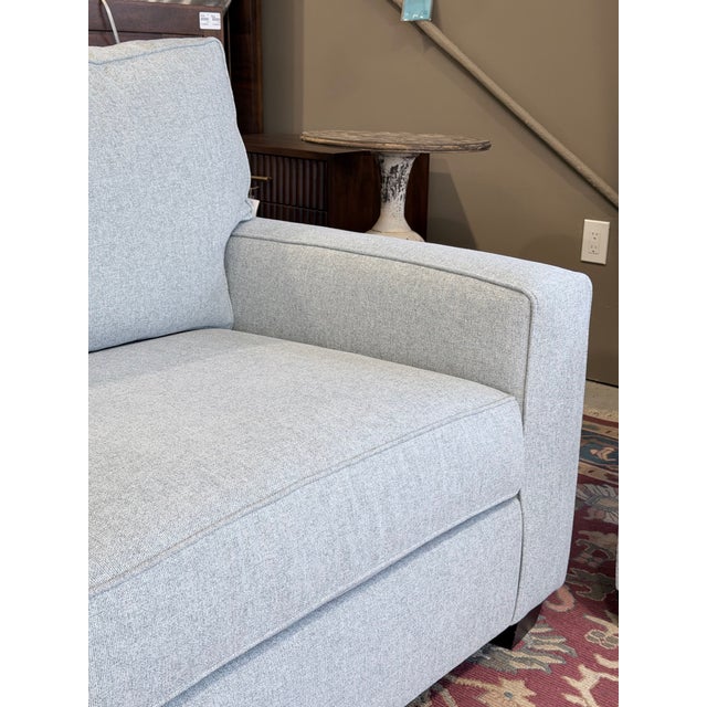 Textile Pottery Barn Pb Comfort Square Arm Sofa For Sale - Image 7 of 12