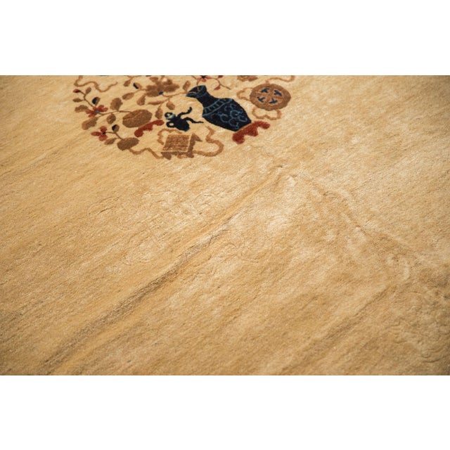 Antique Peking Carpet - 9'1" x 11'6" For Sale In New York - Image 6 of 12