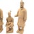 Vintage Lintong Museum Terracotta Warriors 5 Piece Boxed Replica Set 12" For Sale - Image 10 of 18
