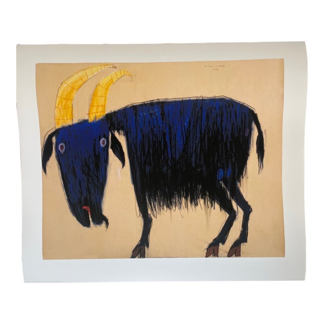 Petrus De Man, La Chèvre, 1992, Copyright P. De Man 2005, Printed in Belgium For Sale
