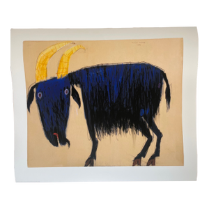 Petrus De Man, La Chèvre, 1992, Copyright P. De Man 2005, Printed in Belgium