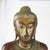Early 20th Century 20th Century Thai Burmese Mandalay Style Standing Wooden Buddha Statue on Black Base For Sale - Image 5 of 11