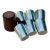 Asprey of London Set X 6 Silver Plated Stacking Travel Shot Cups For Sale