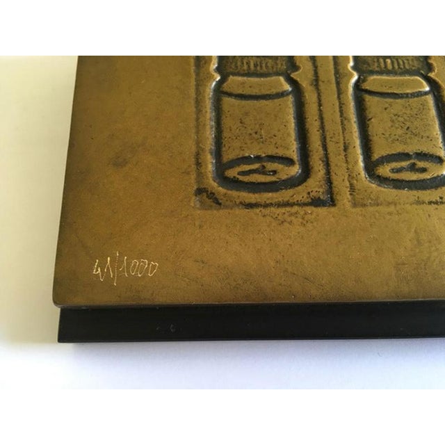 Tino Stefanoni, Pop Art Multiple: Bottles, Late 20th Century, Bronze For Sale - Image 3 of 18