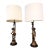 Vintage French Style Brass Putti Cherub Table Lamps Mid-Century Hollywood Regency - a Pair For Sale