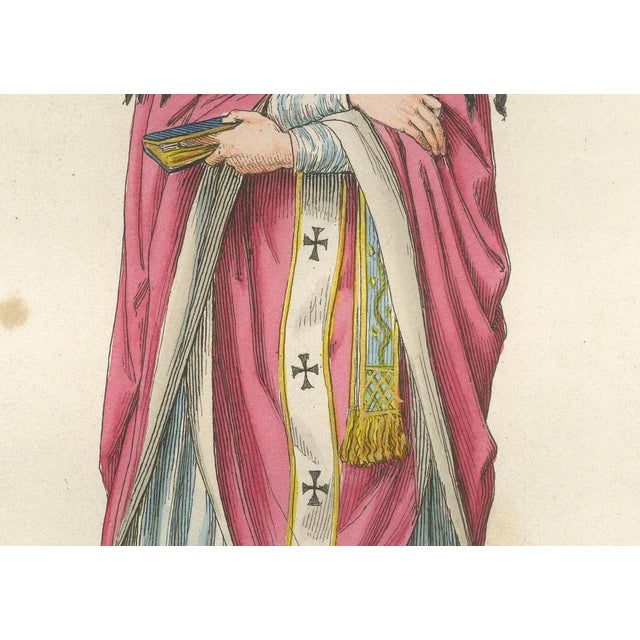 Mid 19th Century Religious Costume, 1400s, Paper For Sale - Image 5 of 10