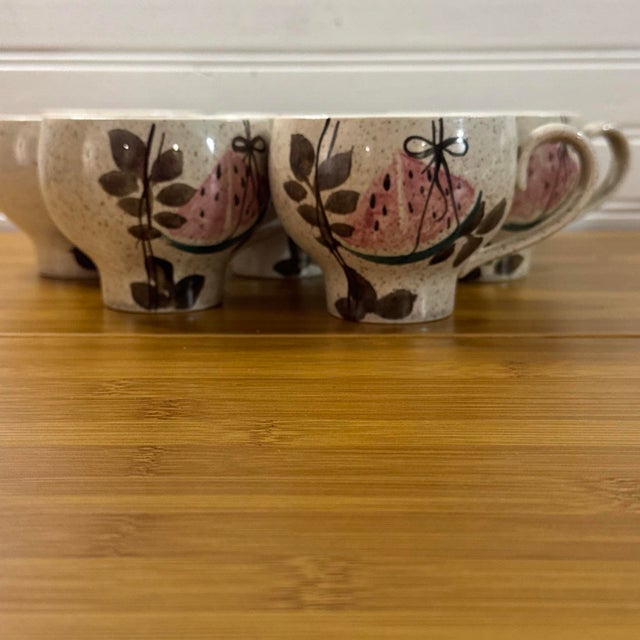 Add a punch of retro whimsy to your table curation with this authentic mid-century modern teacup produced by the renowned...