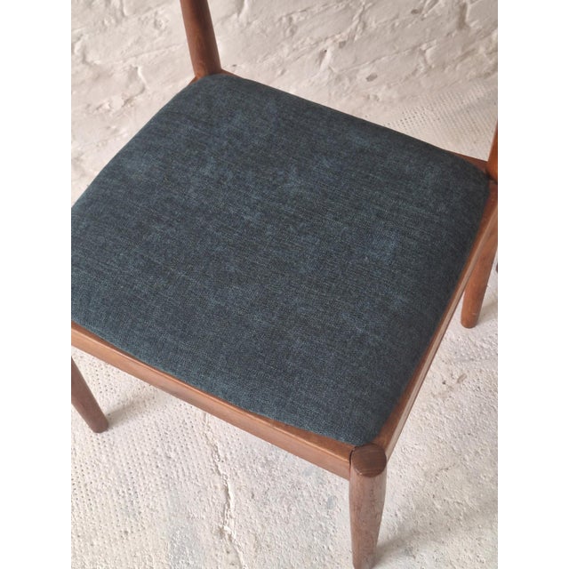 Vintage Teak Dining Chairs by Henning Kjærnulf for KS Møbler, Denmark, 1960s, Set of 2 For Sale - Image 14 of 15