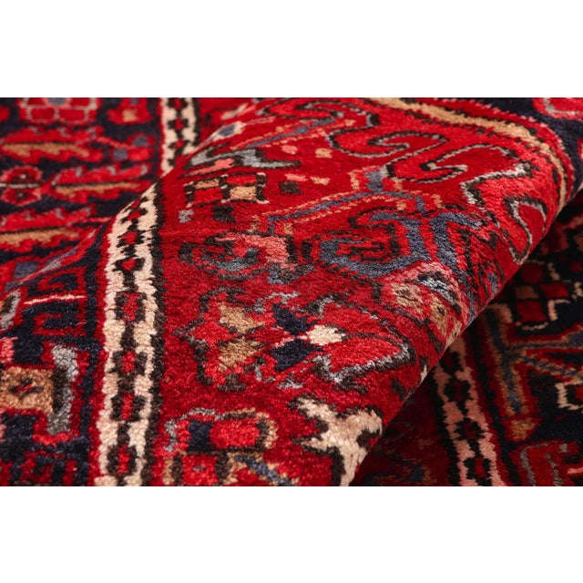 Antique Persian Heriz Rug, 03'01 X 09'03 For Sale In Dallas - Image 6 of 10
