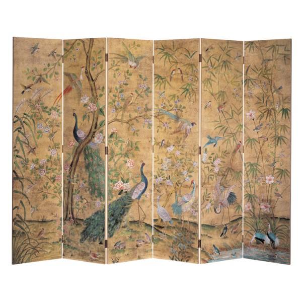 2010s Chinoiserie Wall Screen Art Chairish