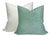 Maroma Performance Pillow Cover in Verde, 20x20 Pillow For Sale - Image 4 of 4