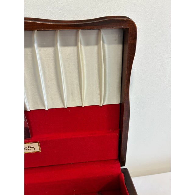 Vintage Community Plate "Evening Star" Silverplate Flatware Set, 49 Pieces With Chest For Sale In Oklahoma City - Image 6 of 12