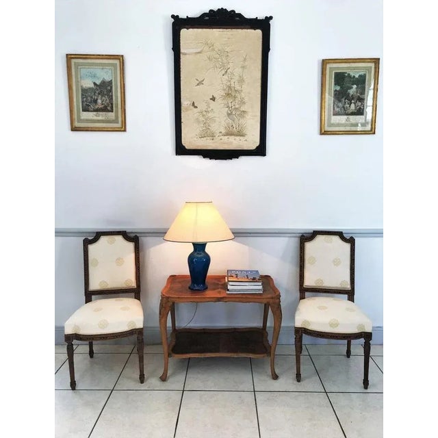 Tan Vintage English Coffee Table, 1800s For Sale - Image 8 of 9