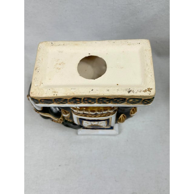Vintage Chinoiserie Elephant Figurine For Sale - Image 9 of 11