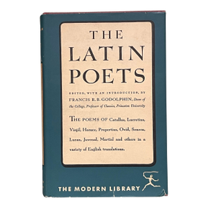 “The Latin Poets” Modern Library Edition Hardcover Book