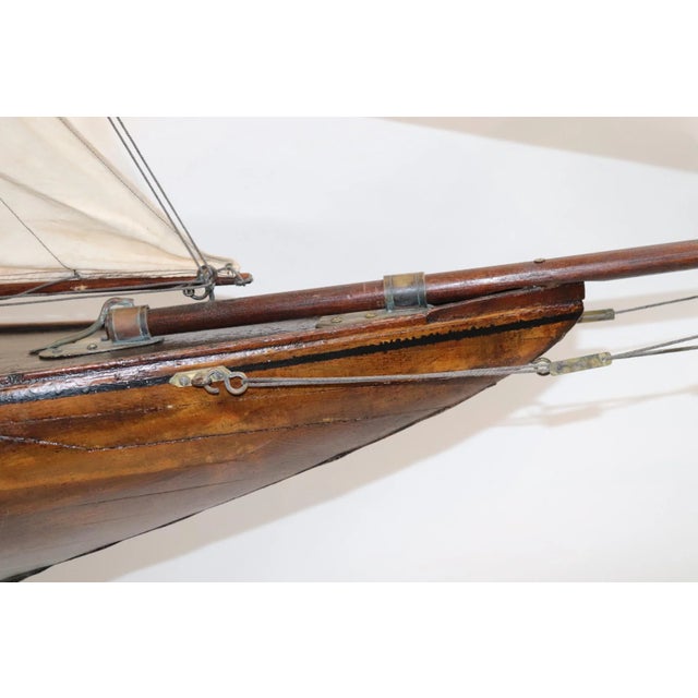 1930s Vintage K Class Pond Yacht For Sale - Image 5 of 9