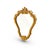 Vintage Pure Gold Mirror, 1950s For Sale - Image 4 of 4