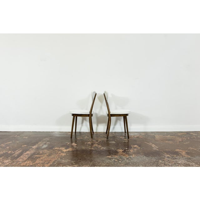 Wood Model No. 124 Chairs by Helena & Jerzy Kurmanowicz, Poland, 1960s, Set of 6 For Sale - Image 7 of 18