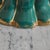 Ceramic Italian Green Ceramic Swirl Vase, 1950s For Sale - Image 7 of 8