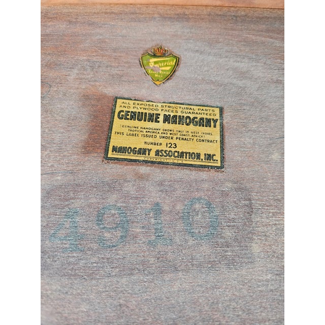 Mahogany Imperial Furniture Etagere -Large Shelves For Sale - Image 13 of 13