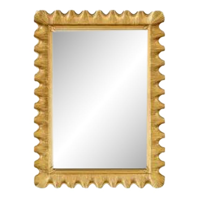 Friedman Brothers The Kensington Mirror in Classic Gold - 34"x46" For Sale