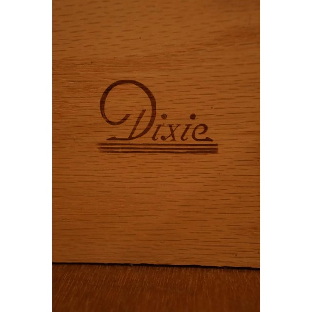 Dixie Furniture Solid Pecan Italian Neoclassical Tuscan Style 34″ Chest of Drawers 260-7 For Sale - Image 9 of 13