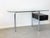 Contemporary Postmodern Glass and Chrome Desk by Mirto Zocca for Halifax, 1980s For Sale - Image 3 of 16