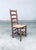 Rustic Ladder Back Oak & Rush Dining Chairs, Belgium, 1960s, Set of 6 For Sale - Image 10 of 18