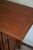 Faux Bamboo Wood Sideboard – 1980s with doors and drawers covered in woven rattan.