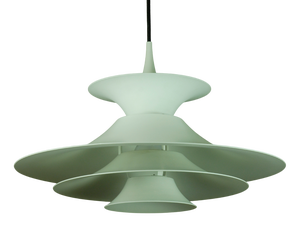 White Radius 1 Pendant Lamp by Eric Baslev for Fog and Mørup, 1960s