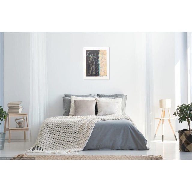 Abstract "Harmony in Colors" Contemporary Abstract Monoprint by Martha Holden For Sale - Image 3 of 6