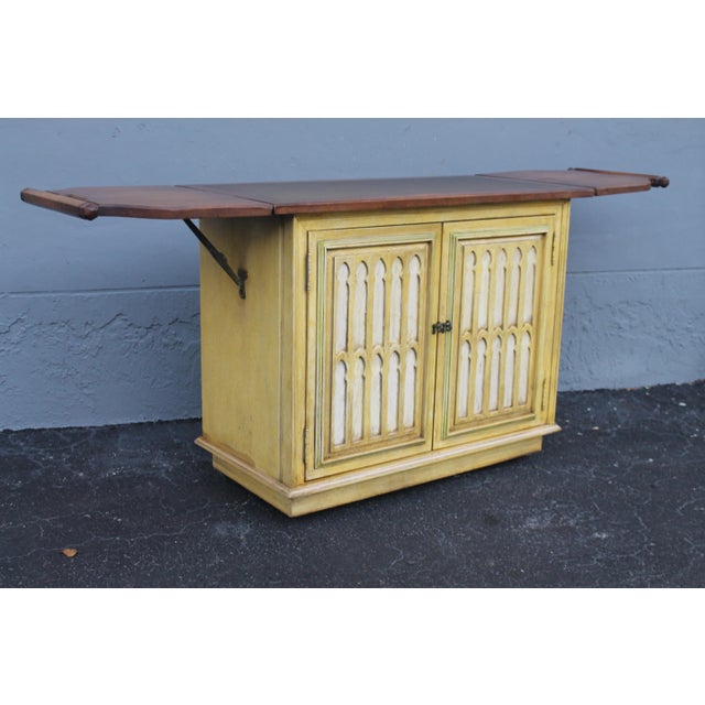 1960's Vintage Rolling Dry Bar/ Server For Sale - Image 11 of 12