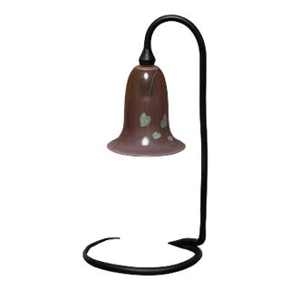 Blown Glass Ivy Tulip Table Lamp by James Garvey/ Scott Williams For Sale