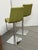 Animal Skin Karim Rashid for Bonaldo Adjusting Skipping Bar Stools, Chartreuse For Sale - Image 7 of 12
