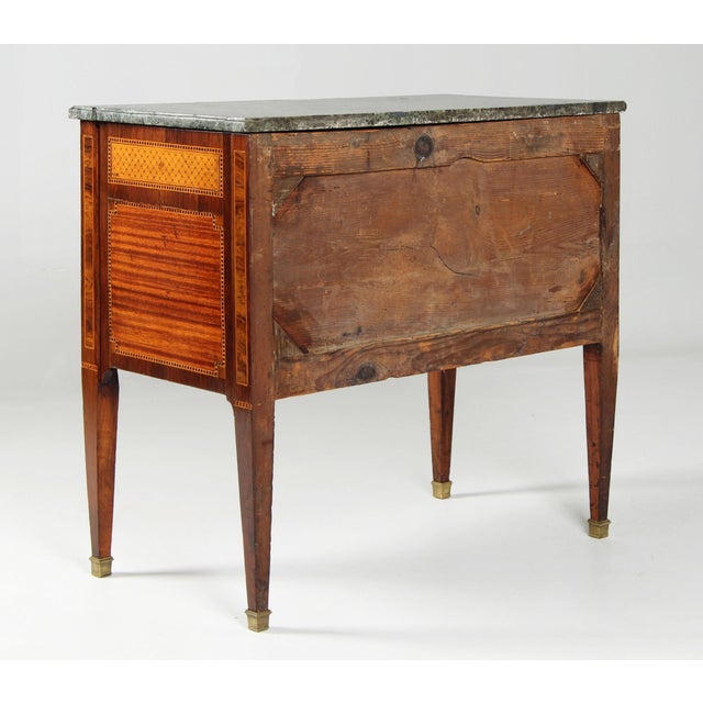 Louis XVI Marquetry Chest For Sale - Image 12 of 13