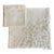 Antique Belgian Linen Table Cloth and Dinner Napkins, 5 Pieces For Sale