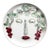 Piero Fornasetti Arcimboldesca Vegetable Face Pottery Plate, No. 12, After Giuseppe Arcimboldo For Sale