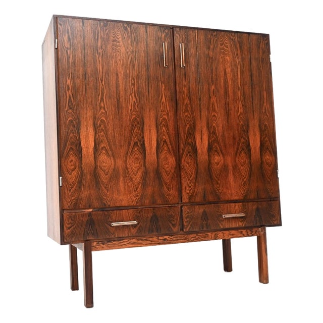 Vintage Danish Drinks Cabinet by Axel Christensen, 1960s For Sale