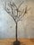 Rustic 1990s Jan Barboglio Forged Iron Tree Floor Candelabra 7-Light Candle Holder Signed 47" For Sale - Image 3 of 16