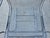 Vintage Russell Woodard Attributed Cantilever High Back Wrought Iron Briarwood Daisy Patio Chair For Sale - Image 14 of 17